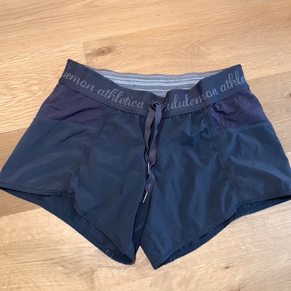 Grey Lululemon shorts size 4